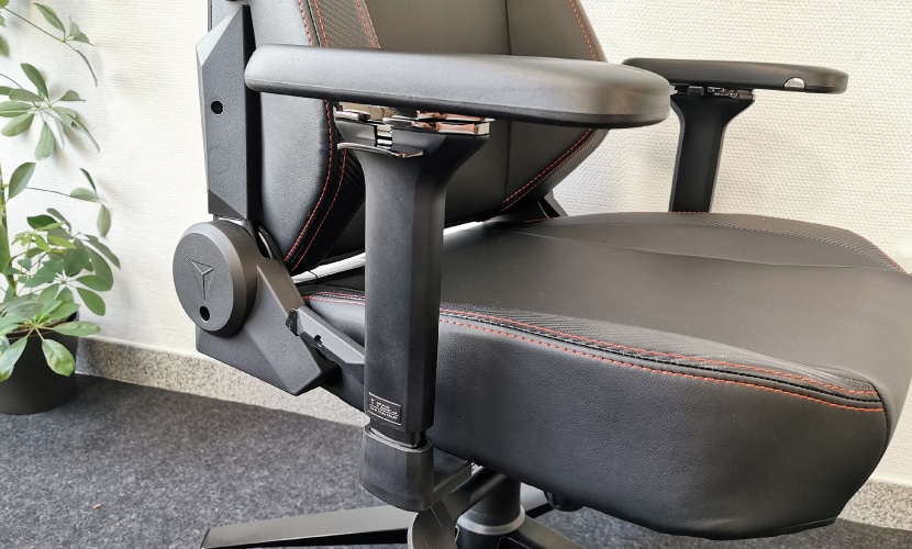 armrest photo of a pc gaming chair
