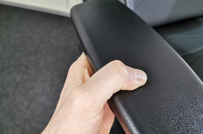 soft plastic armrests